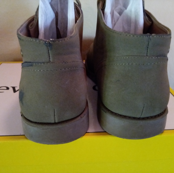 Seven Dials Malise Booties Boots Chukka Desert Boots Size 9.5 Sage Green Gray - Picture 6 of 8